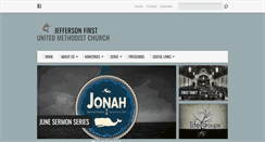 Desktop Screenshot of jfumc.com